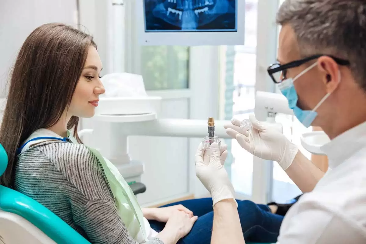 توضیح دندانپزشک برای مراقبت های پس از درمان