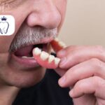 برای جا افتادن دندان مصنوعی چه کنیم